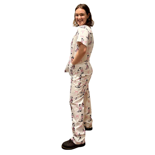 Cowgirl boots scrubs
