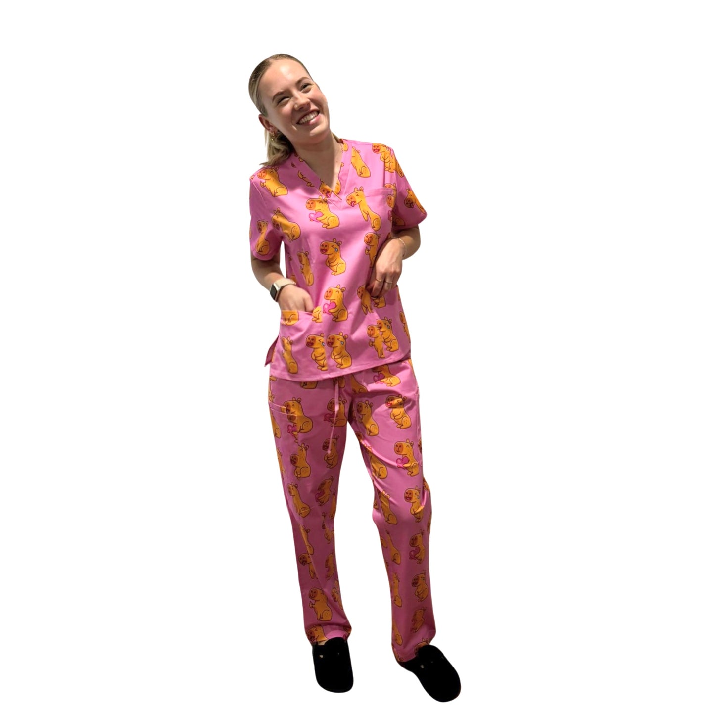 Capybara scrubs