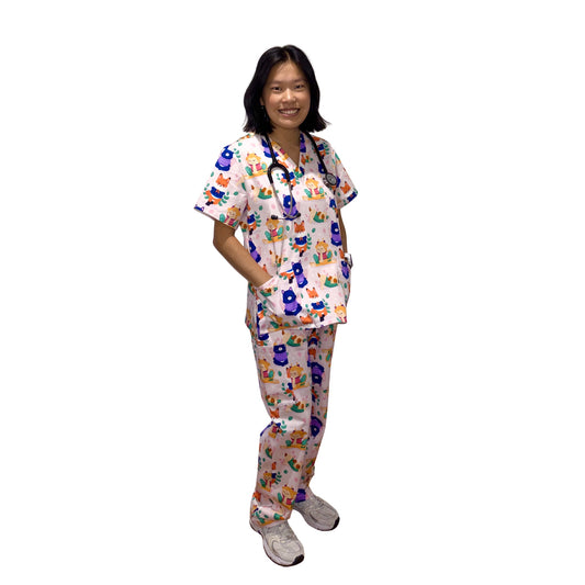 Cats scrubs