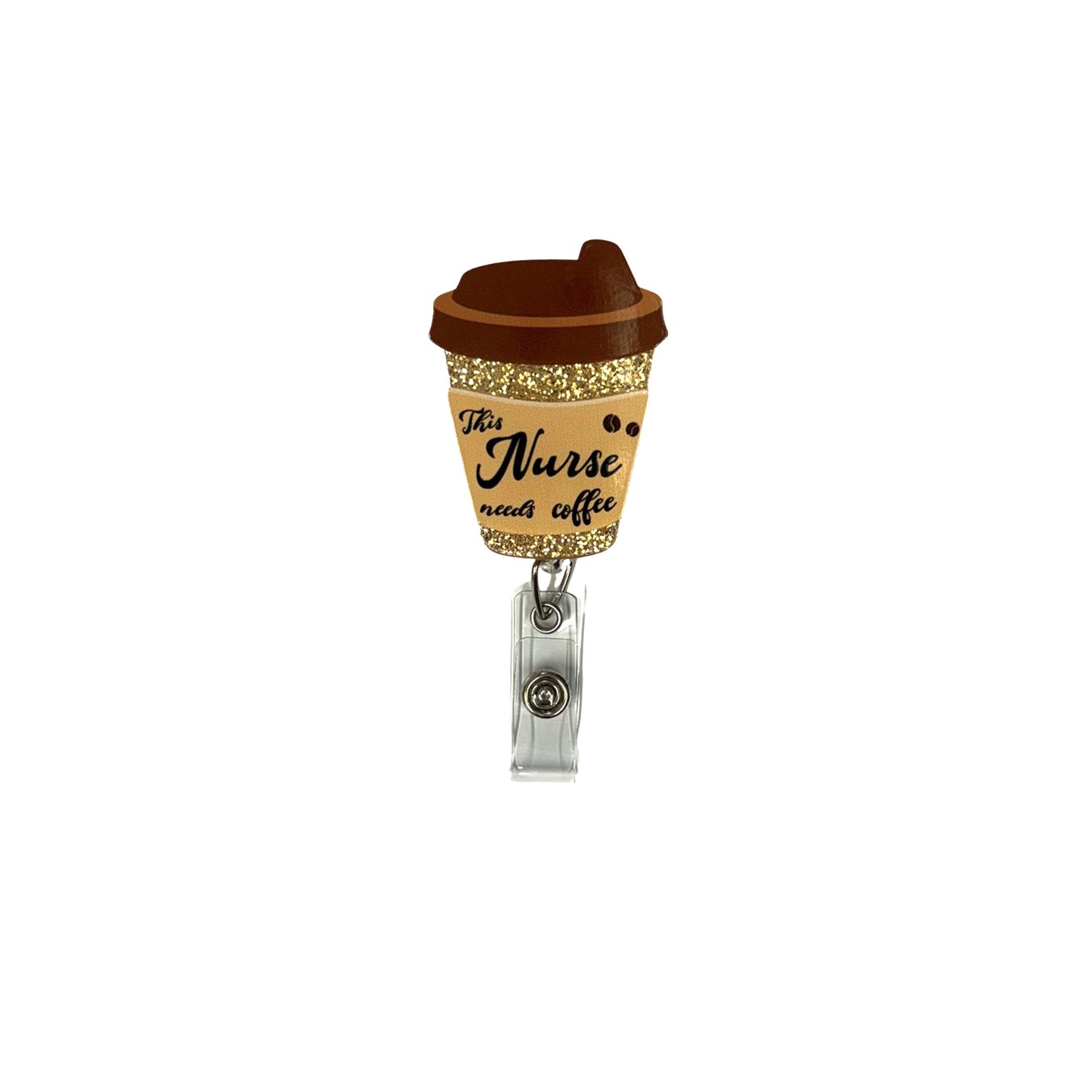 Coffee badge holder