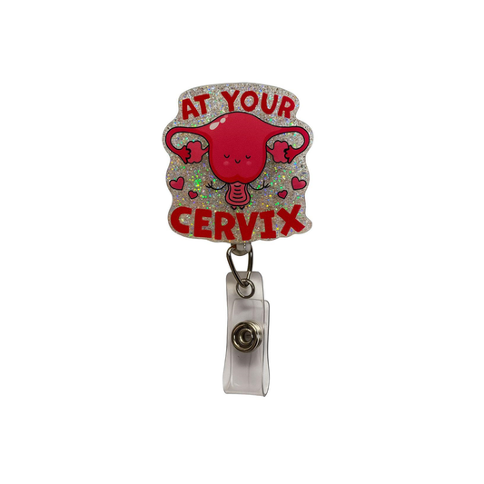At your cervix badge holder