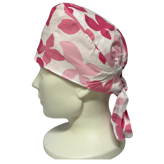 Pink flowers hat