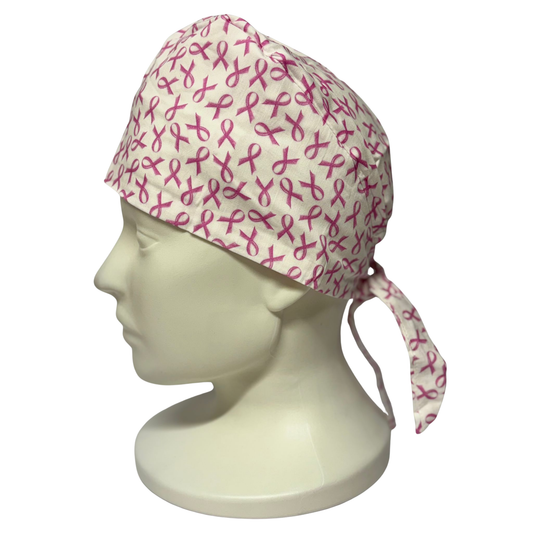 Pink ribbon hat